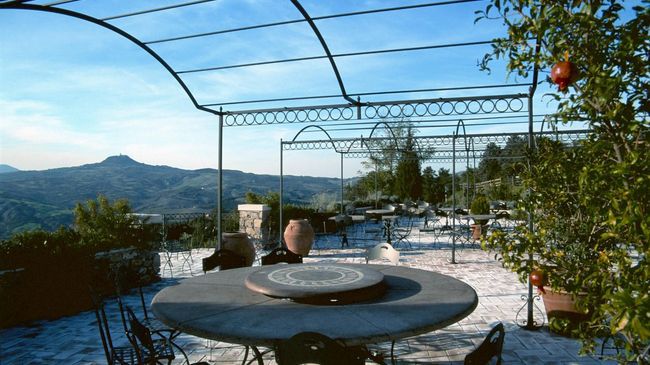 Il Poggio Vendégház Celle sul Rigo Étterem fotó